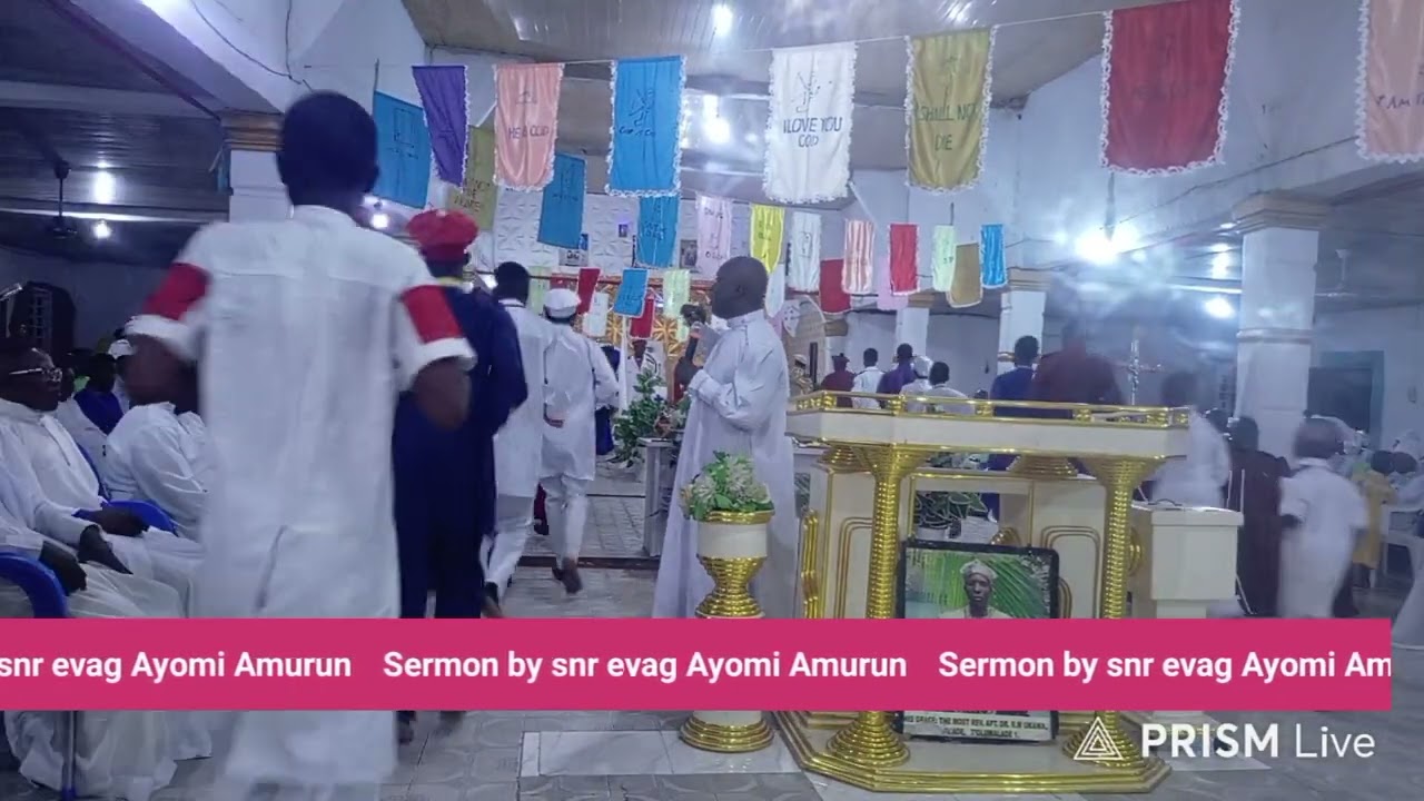 Sermon by evangelist Apst Ayomi Emma 