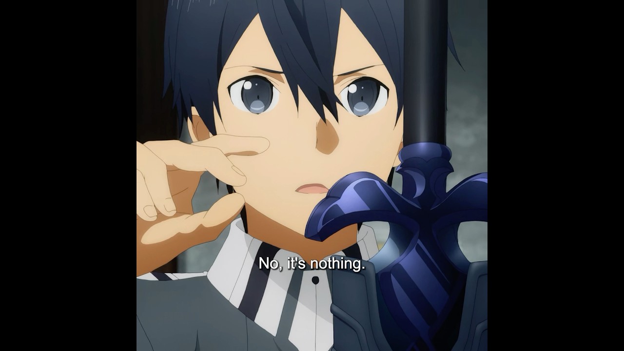 kirito gets the artifact.#anime #kirito #shorts #swordartonline
