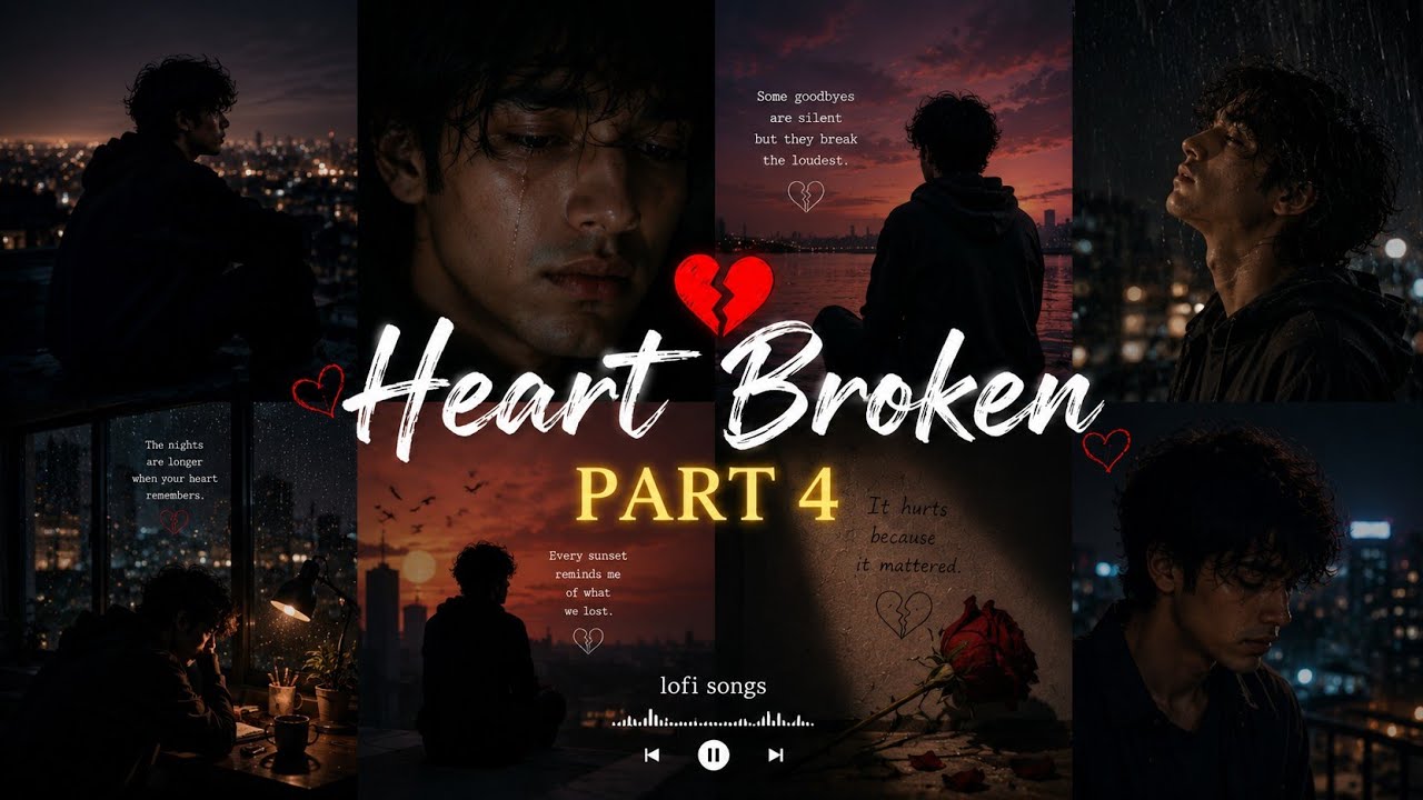 NON STOP HEART-BROKEN💔 SAD MASHUP PART - 4 | Best Broken/Sad Playlist | #instatrending