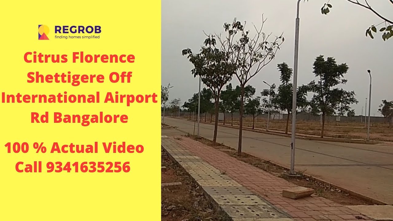 Citrus Florence | ☎+91-9513312910 | Plots for Sale in Shettigere Off Int. Airport Road Bangalore