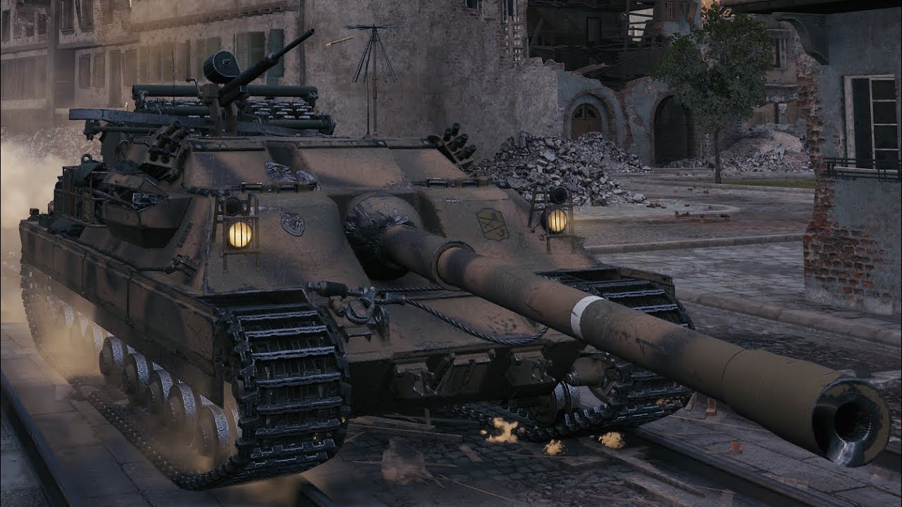 World of Tanks 戰車世界 FV217 Badger 6.2K damage, 8.1K block