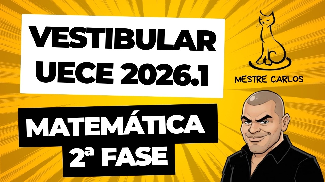 Vestibular UECE 2026.1 Matemática - Questão 1 | Números complexos