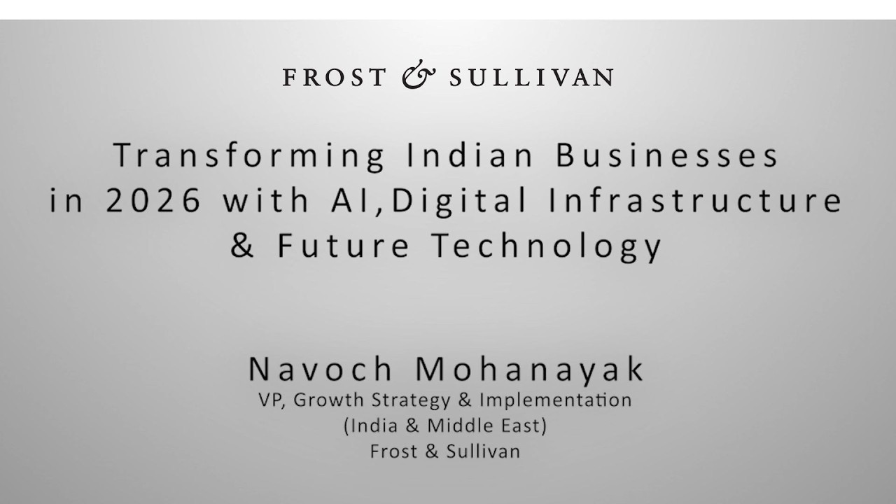 What Will Drive Business Transformation Across India in 2026? | India Growth Outlook 2026 | F&S