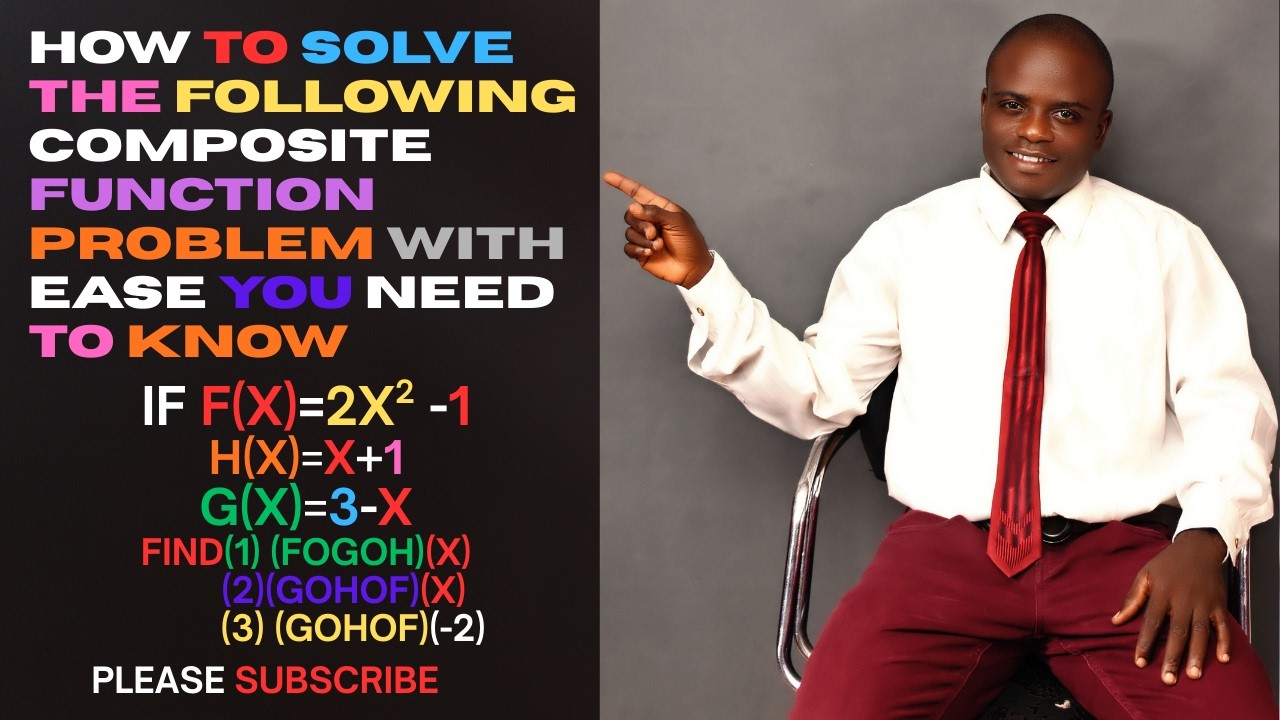 Further Maths: Calculation on composite function (Part2)(SS1)