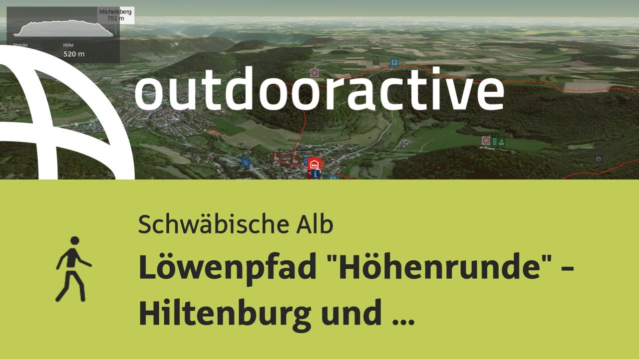 Wanderung auf der Schw&auml;bischen Alb: L&ouml;wenpfad 