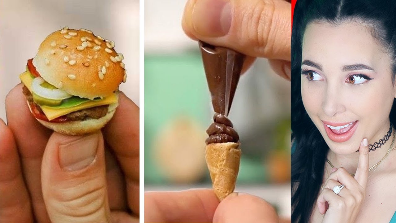COMIDA MINIATURA REAL QUE TE PUEDES COMER | Mariale
