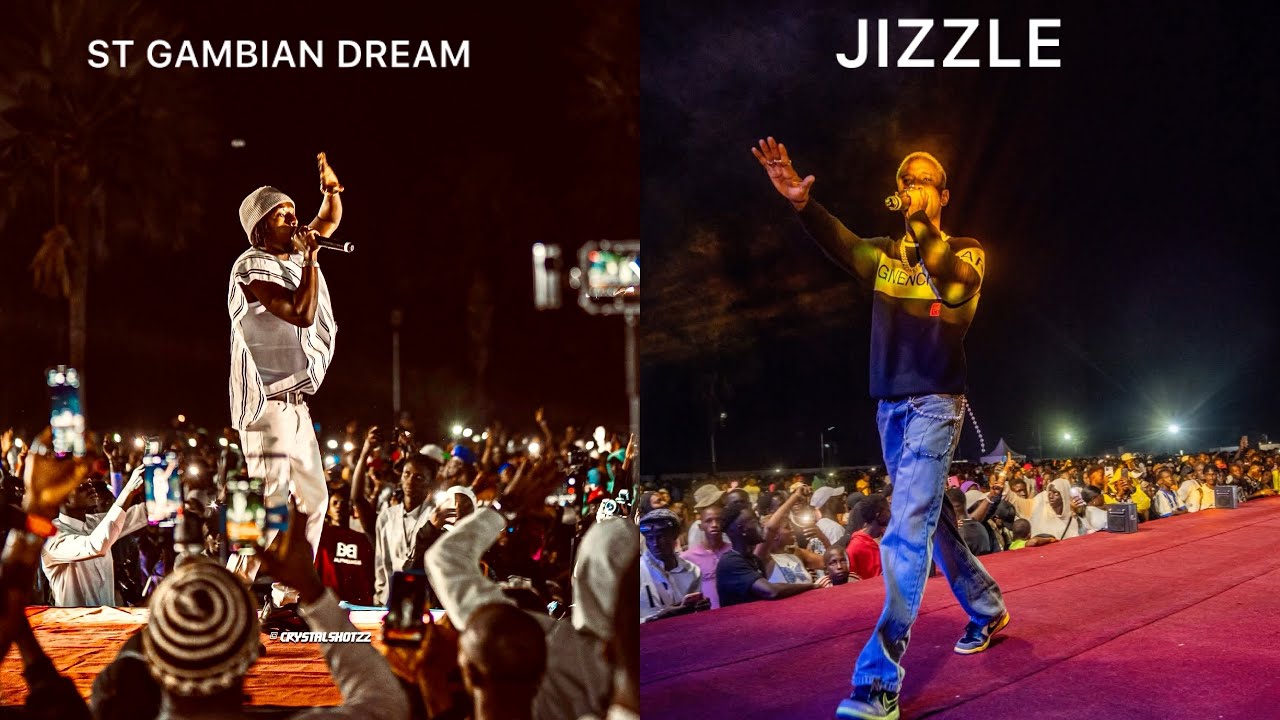 ST Gambian Dream | JIZZLE - An2 Adi Sparky Album Launching 