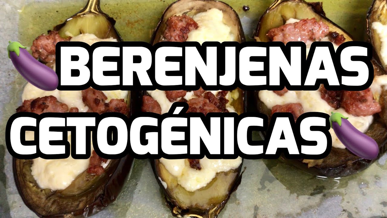 🇪🇸Berenjenas rellenas y cetogénicas