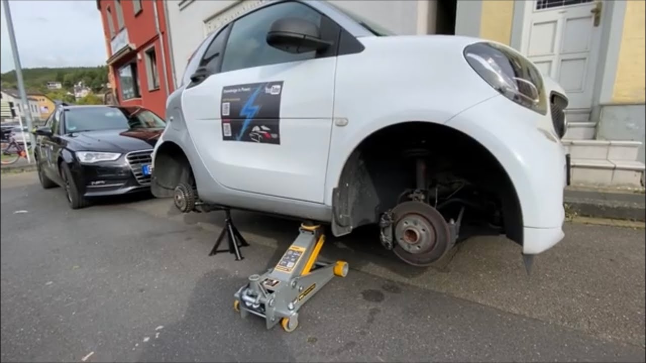Bremsen lackieren (Bremszange/Sattel und Trommelbremsen) Smart Fortwo Anleitung