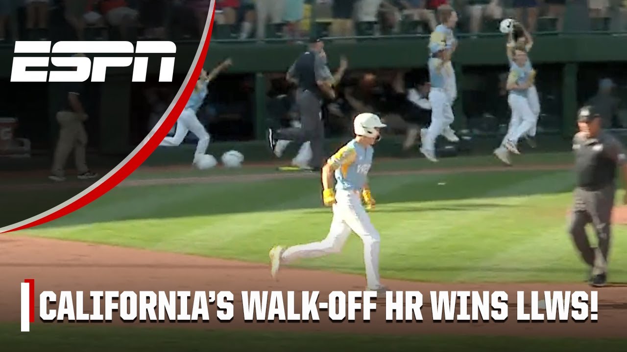 🚨 UNBELIEVABLE ENDING 😱 CALIFORNIA WINS LLWS WITH WALK-OFF HR‼