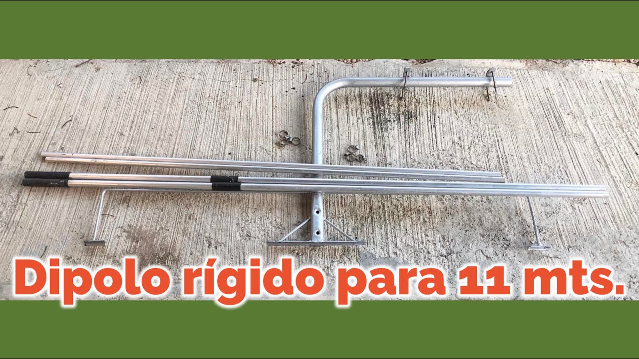 DIPOLO RÍGIDO PARA 11 MTS.