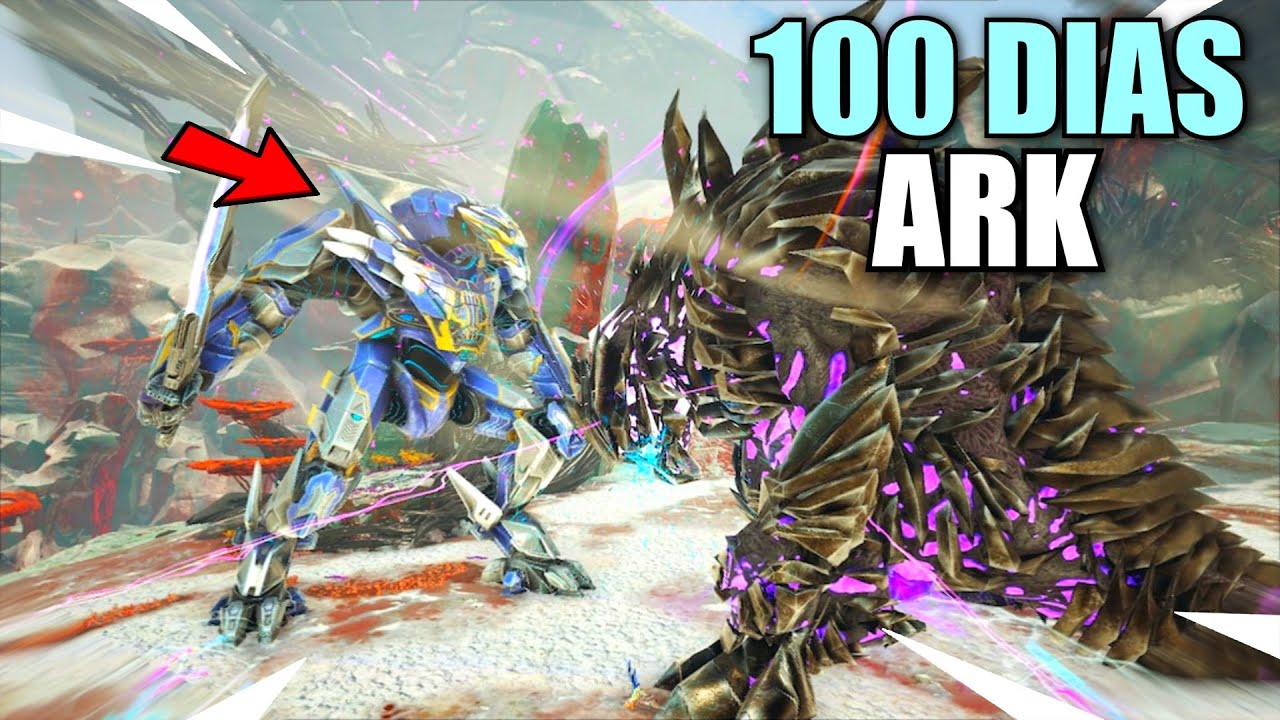 ¡SOBREVIVIENDO 100 DIAS en ARK Survival Evolved! FINAL KING TITAN ALFA EXTINCTION #24