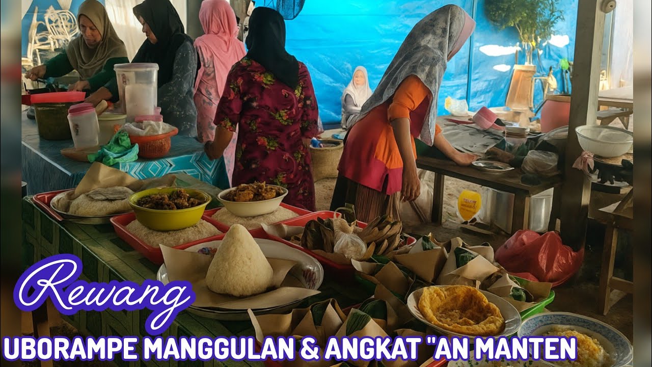 POTONG LEMBU ‼️ Beginilah Serunya Persiapan kenduri Manggulan // Hajatan Mantu anak tunggal di desa 