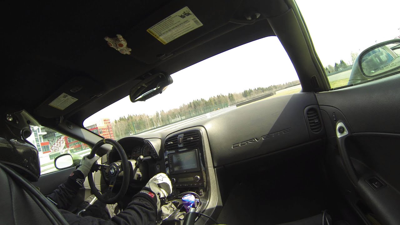 Moscow Raceway Corvette test-drive by Toyo888