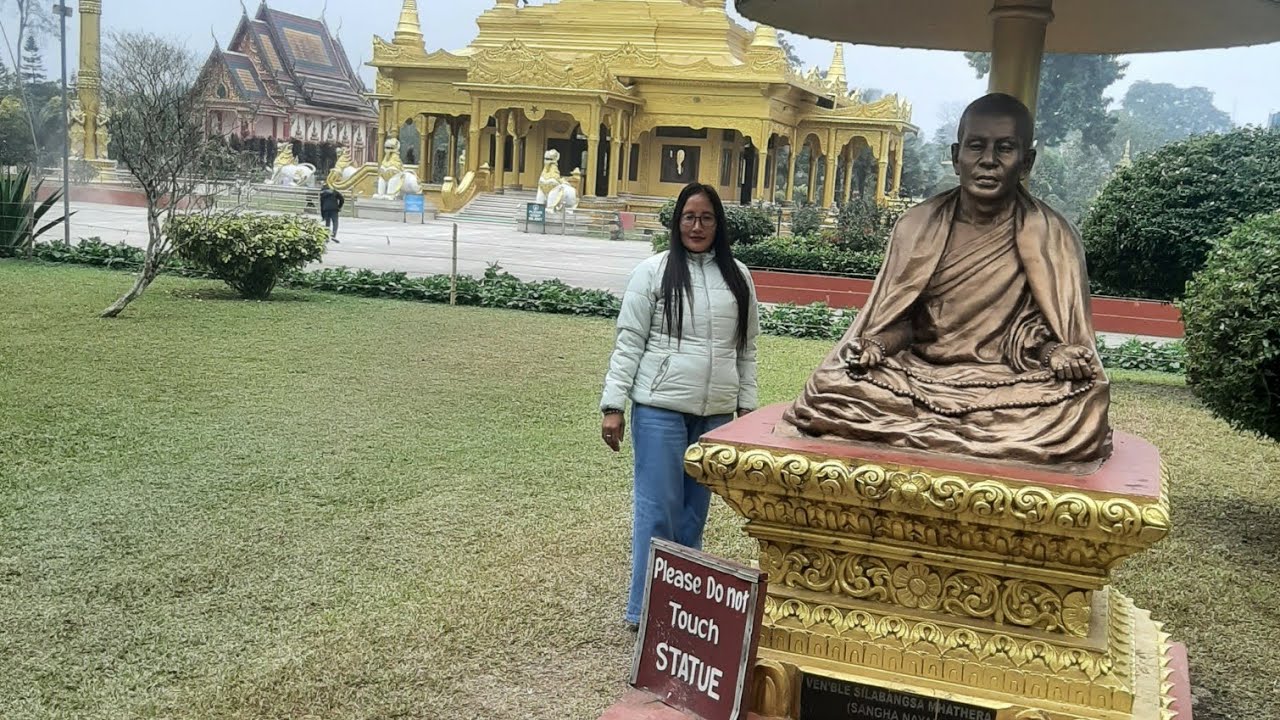 First time I visited Golden pagoda, Namsai along with husband |The Debi Dairies 