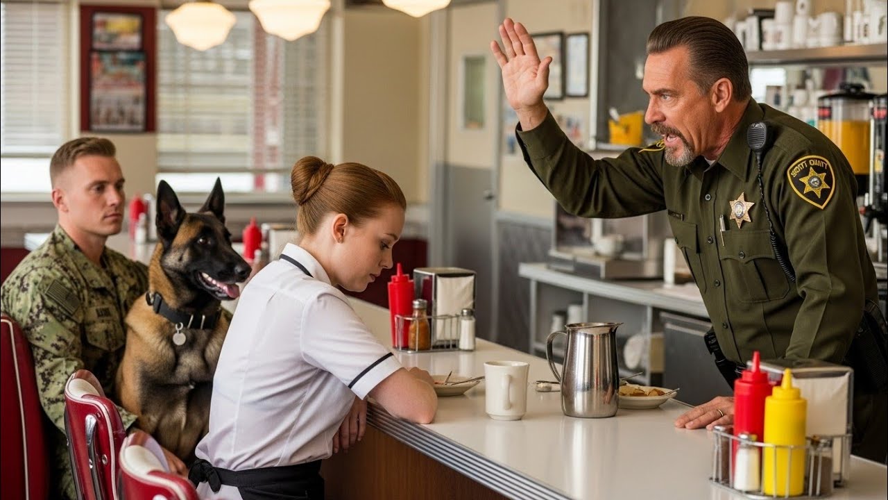 Corrupt Sheriff Humiliated a Diner Waitress — He Didn’t Know a Navy SEAL Was Watching
