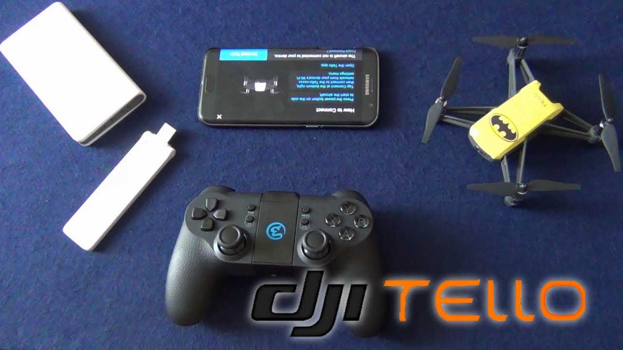 Gamesir T1D controller with Tello drone (and Xiaomi repeater)