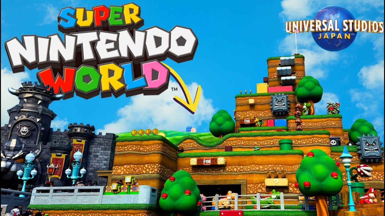 TUTTO IL SUPER NINTENDO WORLD in GIAPPONE - Universal Studios Japan 🇯🇵
