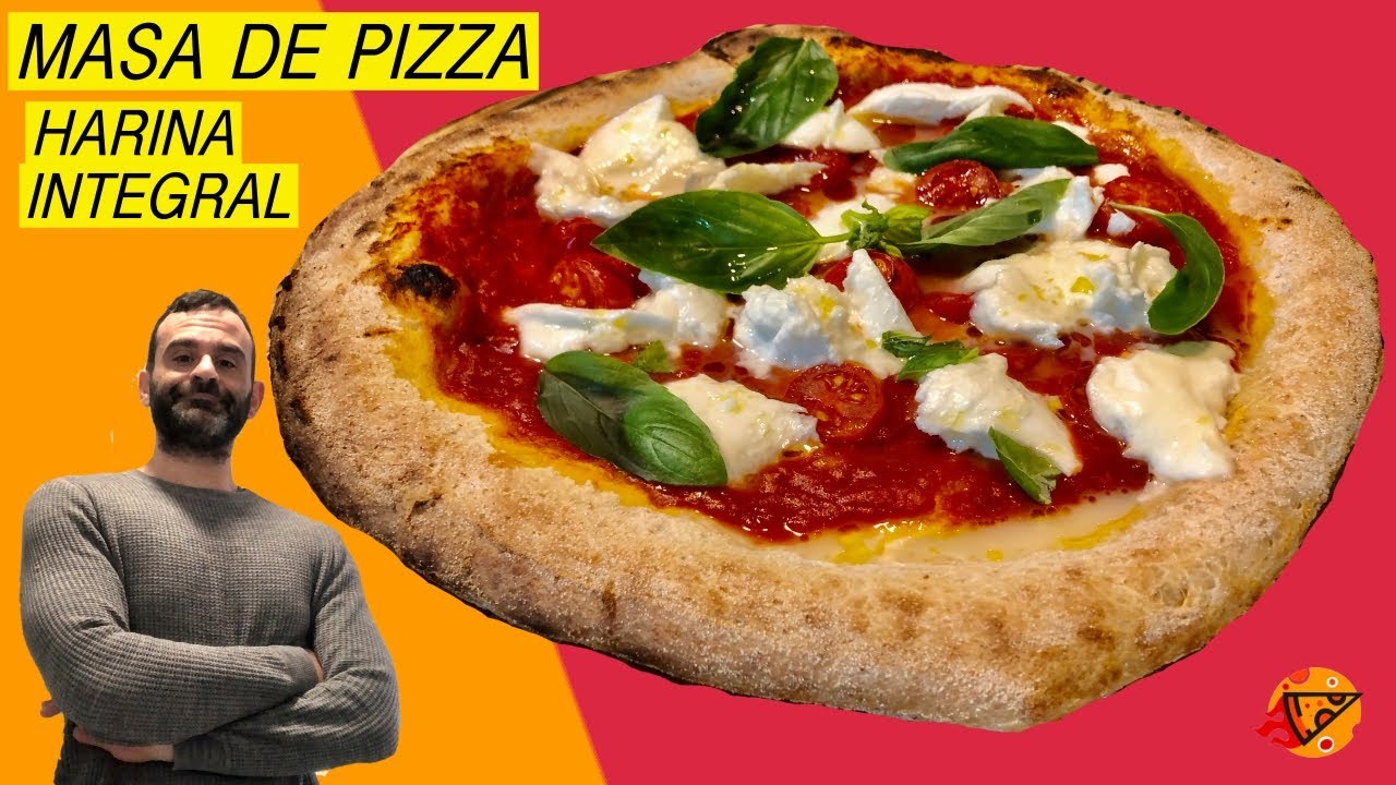 MASA DE PIZZA ( 15% Harina INTEGRAL) 24 HORAS DE FERMENTACION. 65% HIDRO.