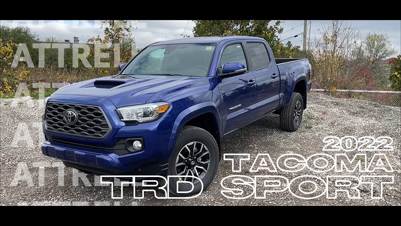 2022 Toyota Tacoma TRD SPORT - BLUE CRUSH - REVIEW
