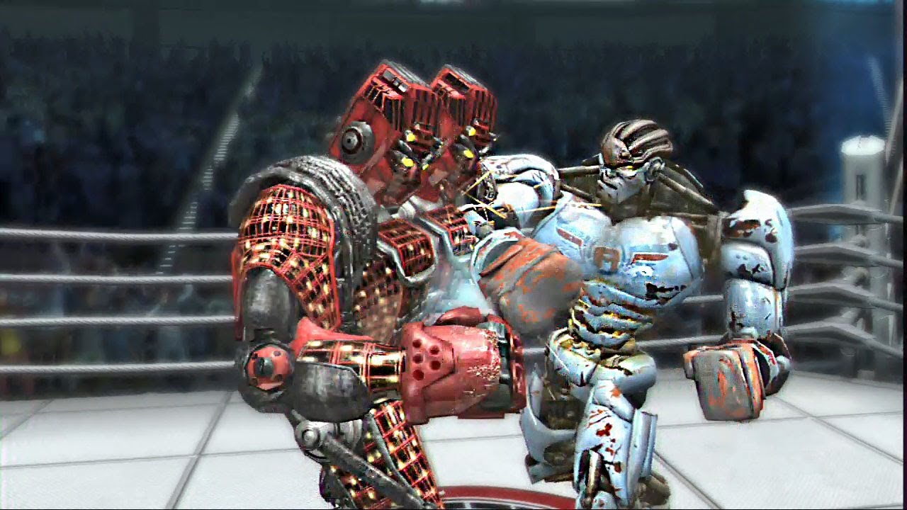 REAL STEEL THE VIDEO GAME XBOX360/PS3 - AMBUSH vs TWIN CITIES