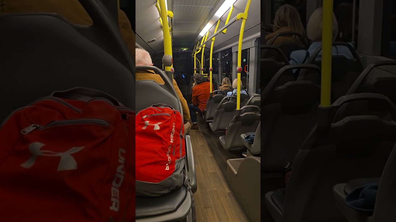 Riding High peak Mercedes citaro O295 btween matlock & derby BG15BTY 811 ex Blackpool Transport pt2