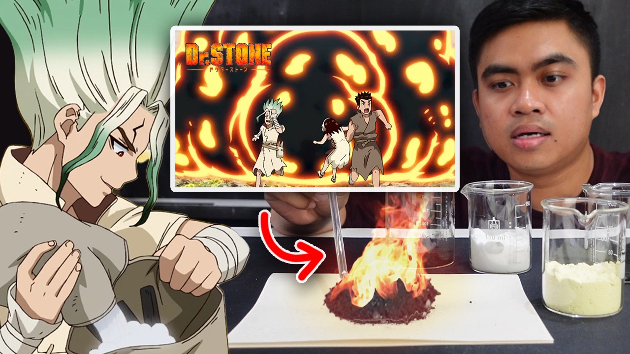 Membuktikan Eksperimen Paling Berbahaya dari Anime Dr STONE di Dunia Nyata!
