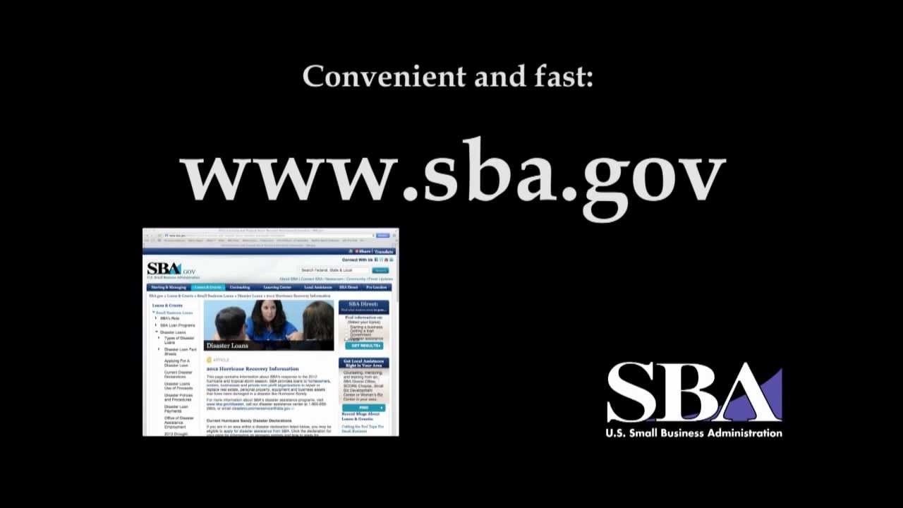 Small Business Administration Disaster Home Loans