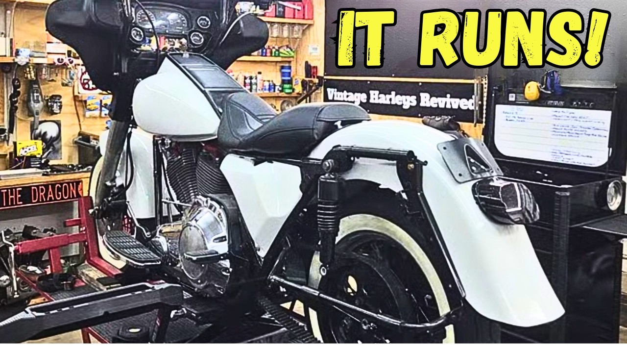 Impossible $500 Harley Bagger Transformation
