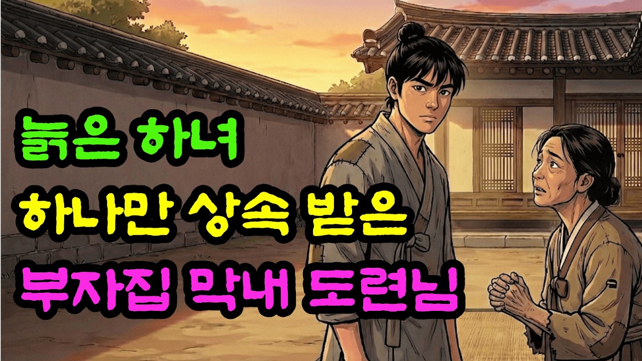 논밭 300마지기 제쳐두고 늙은 여종 하나만 상속받은 바보 막내, 그 여종의 정체는? | 야담 | 옛날이야기 | 민담 | 수면동화 | 오디오북