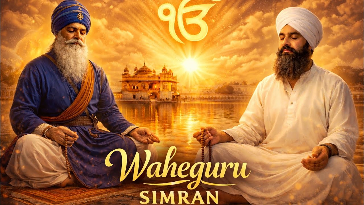 Waheguru Simran Ekjot  | Smoth Shabd Waheguru ji | Meditation | Nam Jap  | Gurbani | #viral #wmk #yt