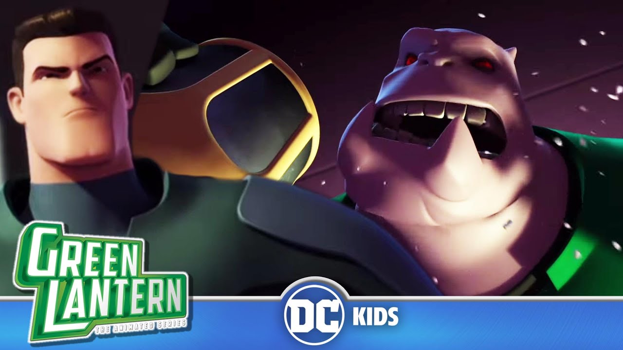 Green Lantern: The Animated Series | Kilowog Has Been Poisoned | @DC Kids
