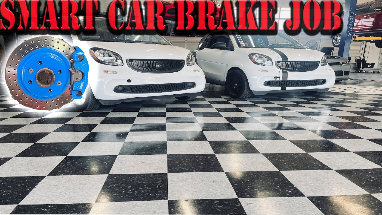 Brake job on a 2016 Smart car FORTWO