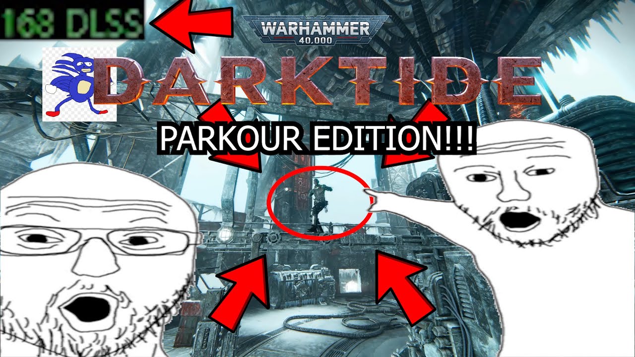 Darktide Parkour Edition #1: Getting Into Some WEIRD Places!
