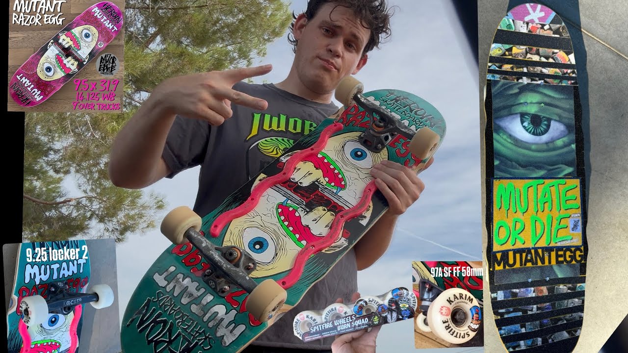 HEROIN SKATEBOARDS SENT ME THIS 2 REVIEW 4 U