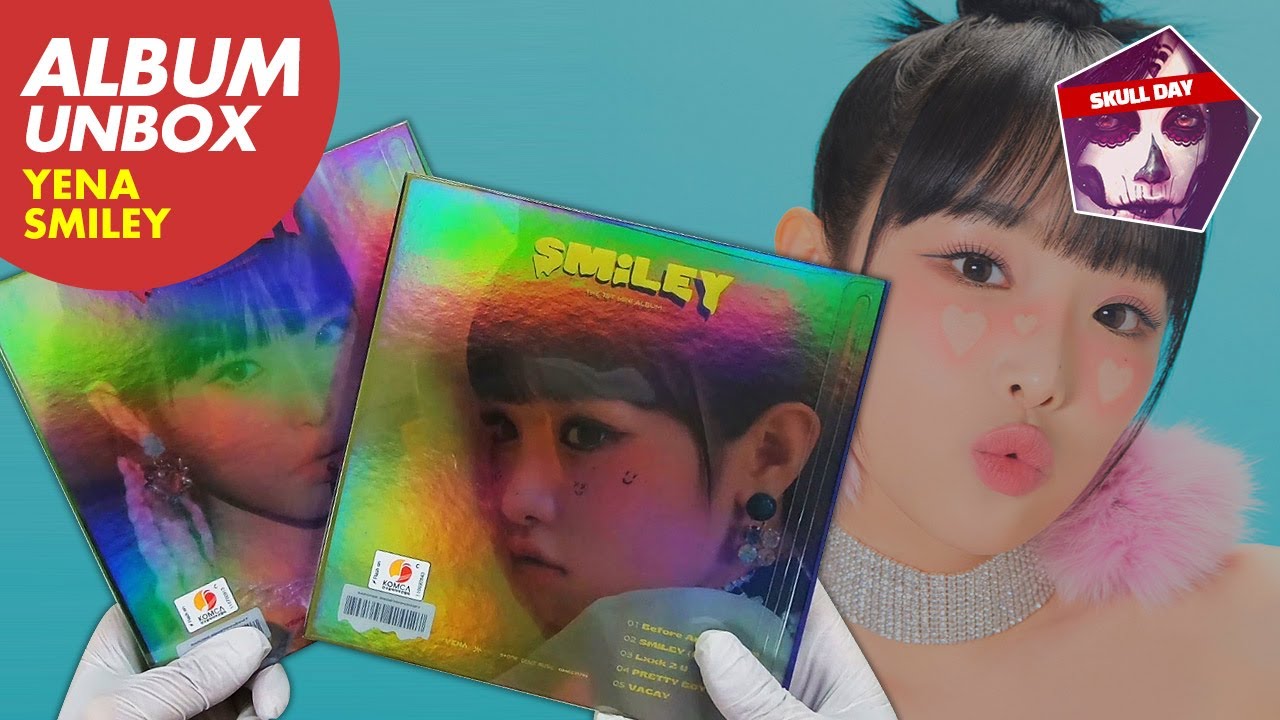🌸UNBOXING YENA (SMILEY)🌸Izone Album Reaction (New Kpop Song) 최예나(아이즈원) 스마일리 솔로 앨범 언박싱 개봉기
