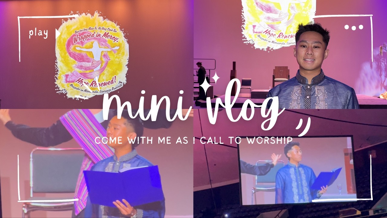 Mini Vlog: 70th RE Congress Filipino-English Mass 2026