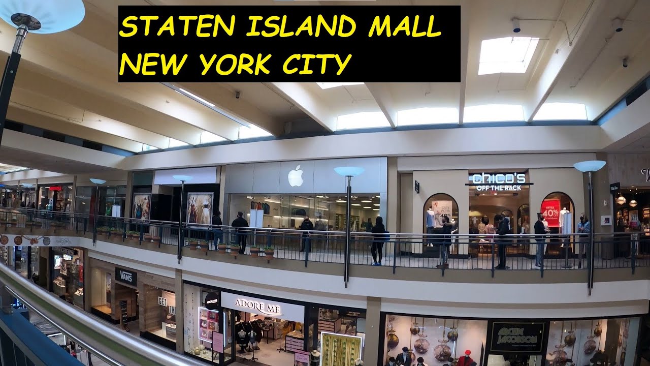 [4K] Raw Video - Discover the Staten Island Mall in New York City - A Fun Shopping Experience