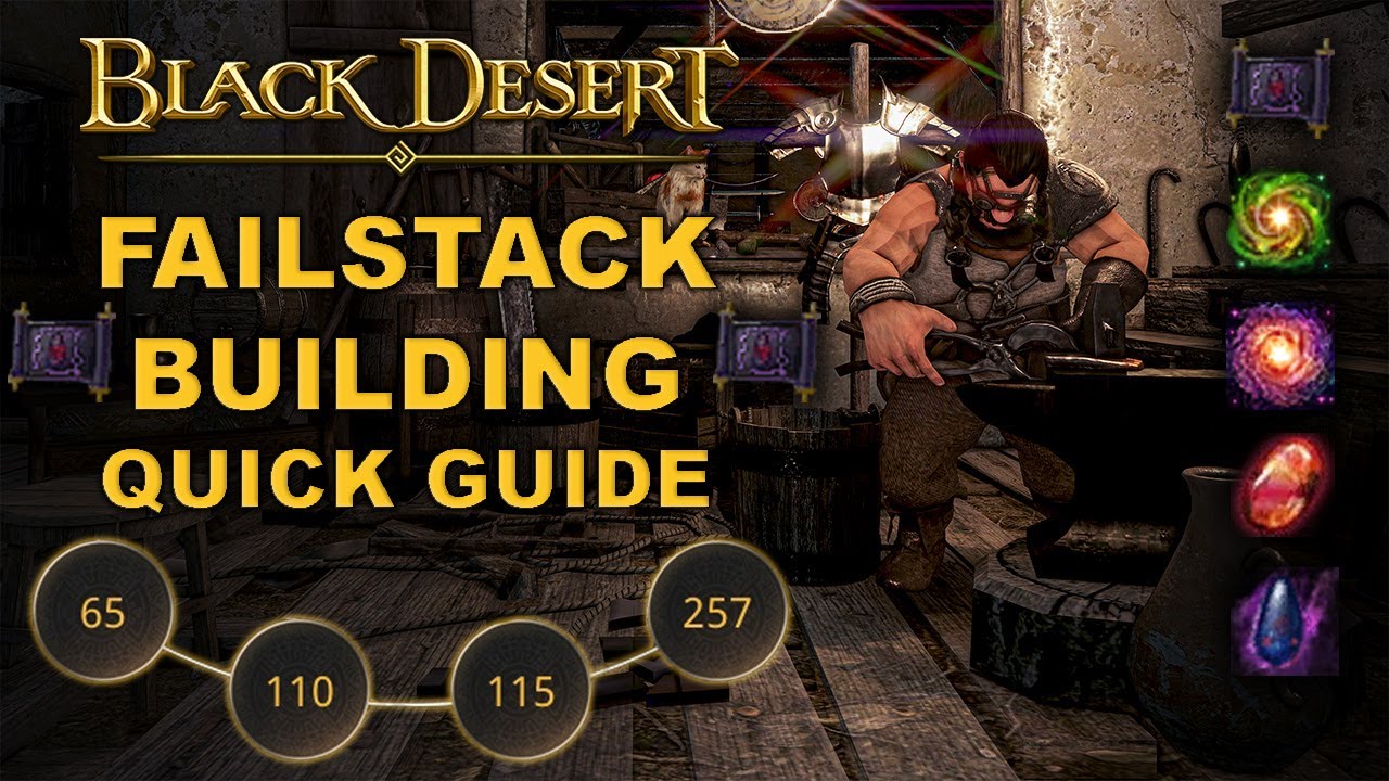 💯 BDO | My Failstack Building Methods | Quick & Simple Guide |
