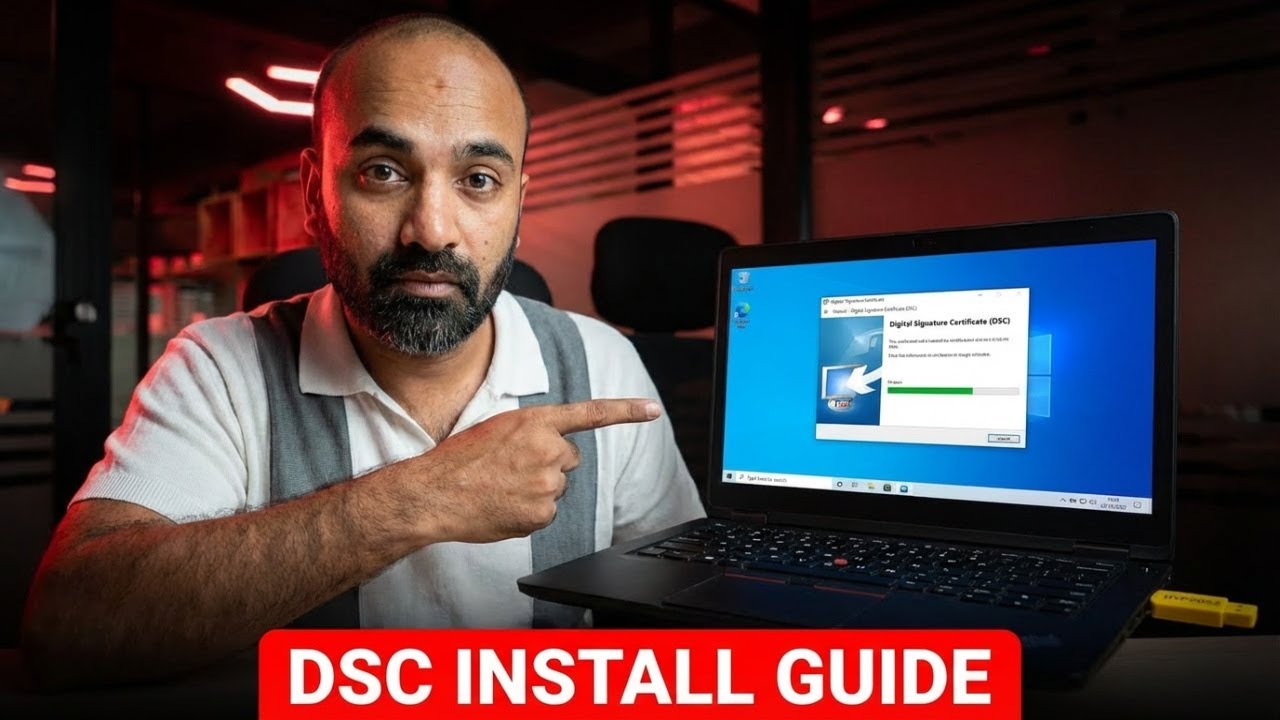 DSC Installation Process Step-by-Step | Install Digital Signature on Windows (2025 Guide) #dsc