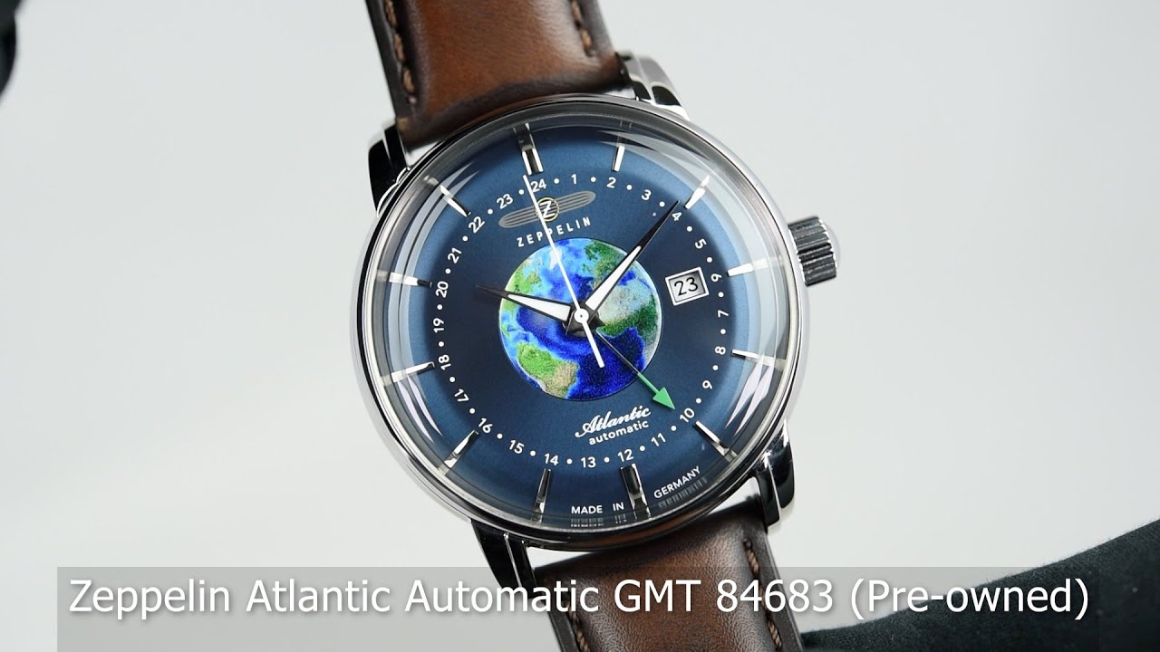 Zeppelin Atlantic Automatic GMT 84683 (Pre-owned)