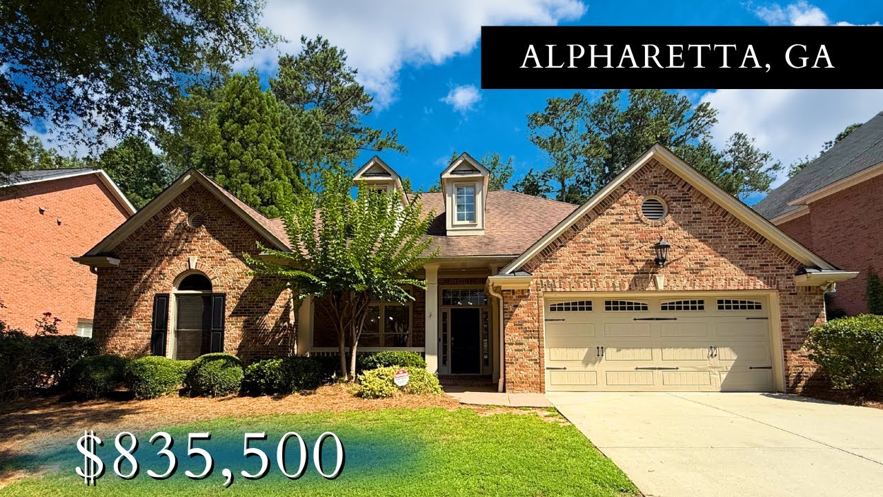 MUST SEE-  STUNNING 4 BEDROOM HOME FOR SALE IN ALPHARETTA, GA! | WITH POOL!