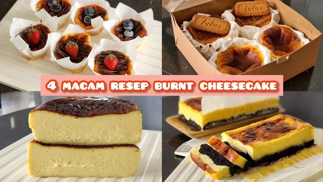 4 macam resep Basque Burnt Cheesecake, mulai dari yang ekonomis hingga premium, no. 4 lagi viral