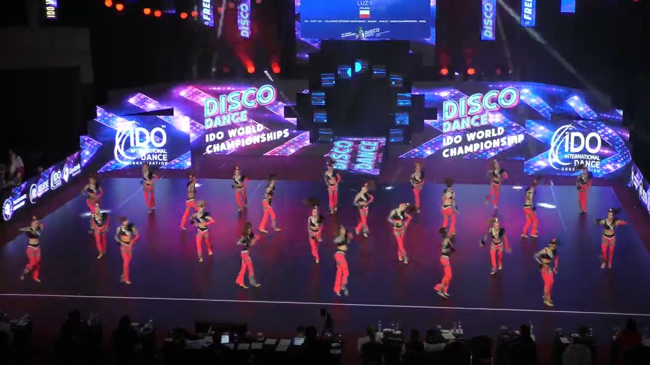 IDO World Disco Dance Championships 2025 | Formations | Juniors | 4 | Finał | 2216 LUZ1