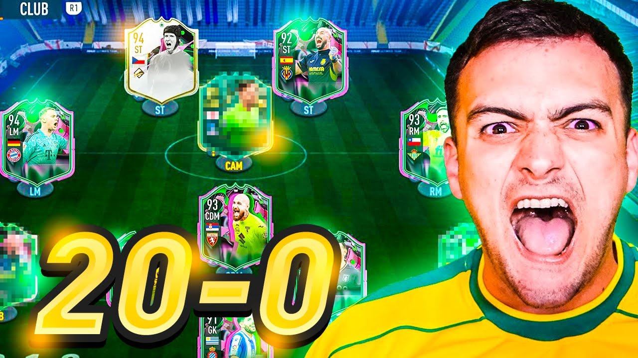 I got Rank 1 w/ A FULL GK TEAM on FUT CHAMPS!!