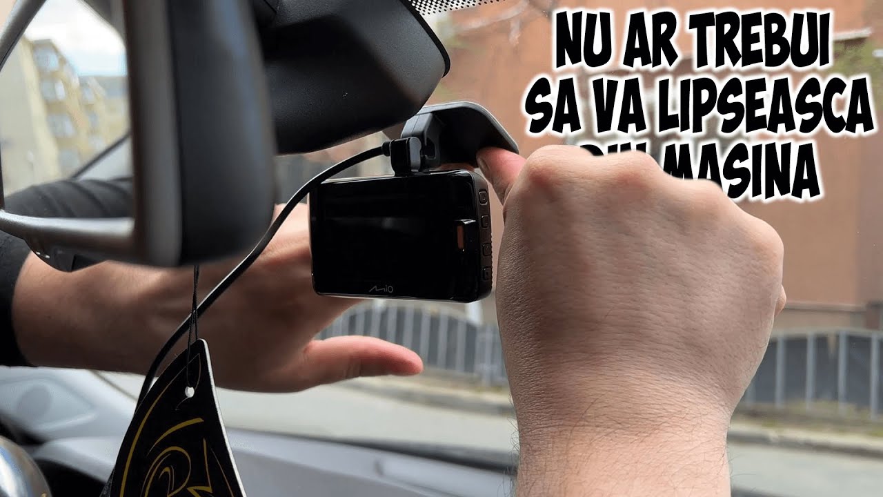 Mio MiVue 798 Pro - Cum se instaleaza camera si cum filmeaza pe zi si pe noapte