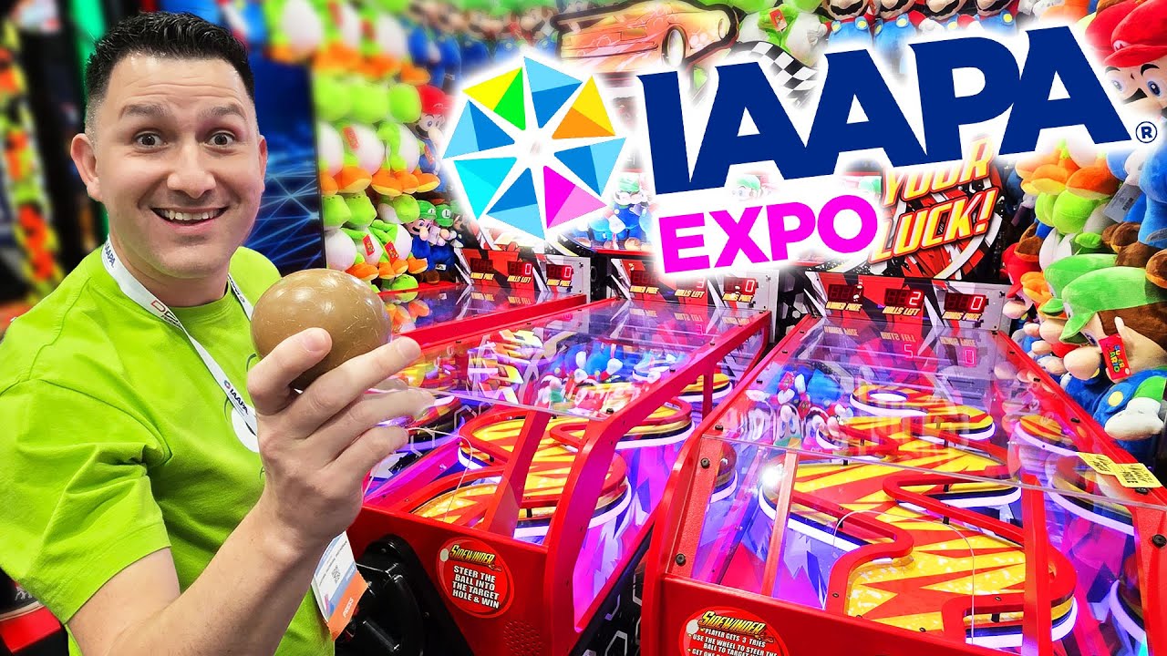 БОЛЬШЕ НОВЫХ аркадных игр, которые обязательно стоит увидеть! Скоро на IAAPA 2024!