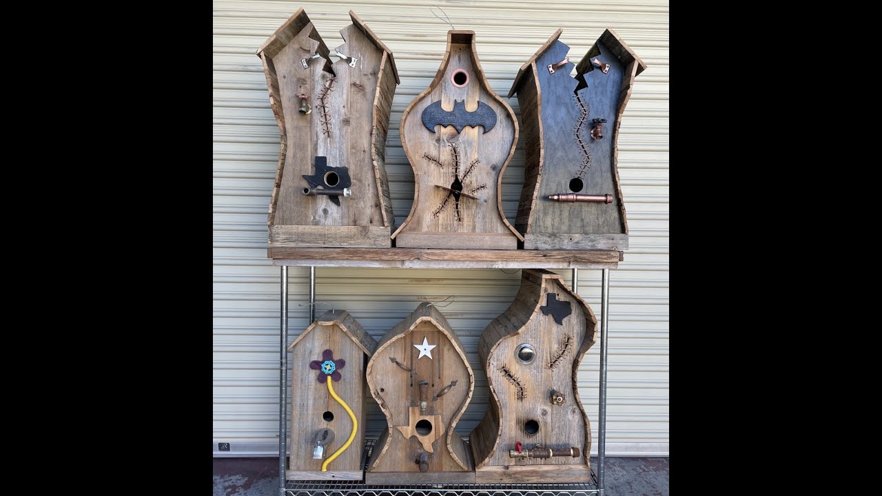 Birdhouse, step by step Instructions to build the COOLEST Birdhouse EVER! Must See!!