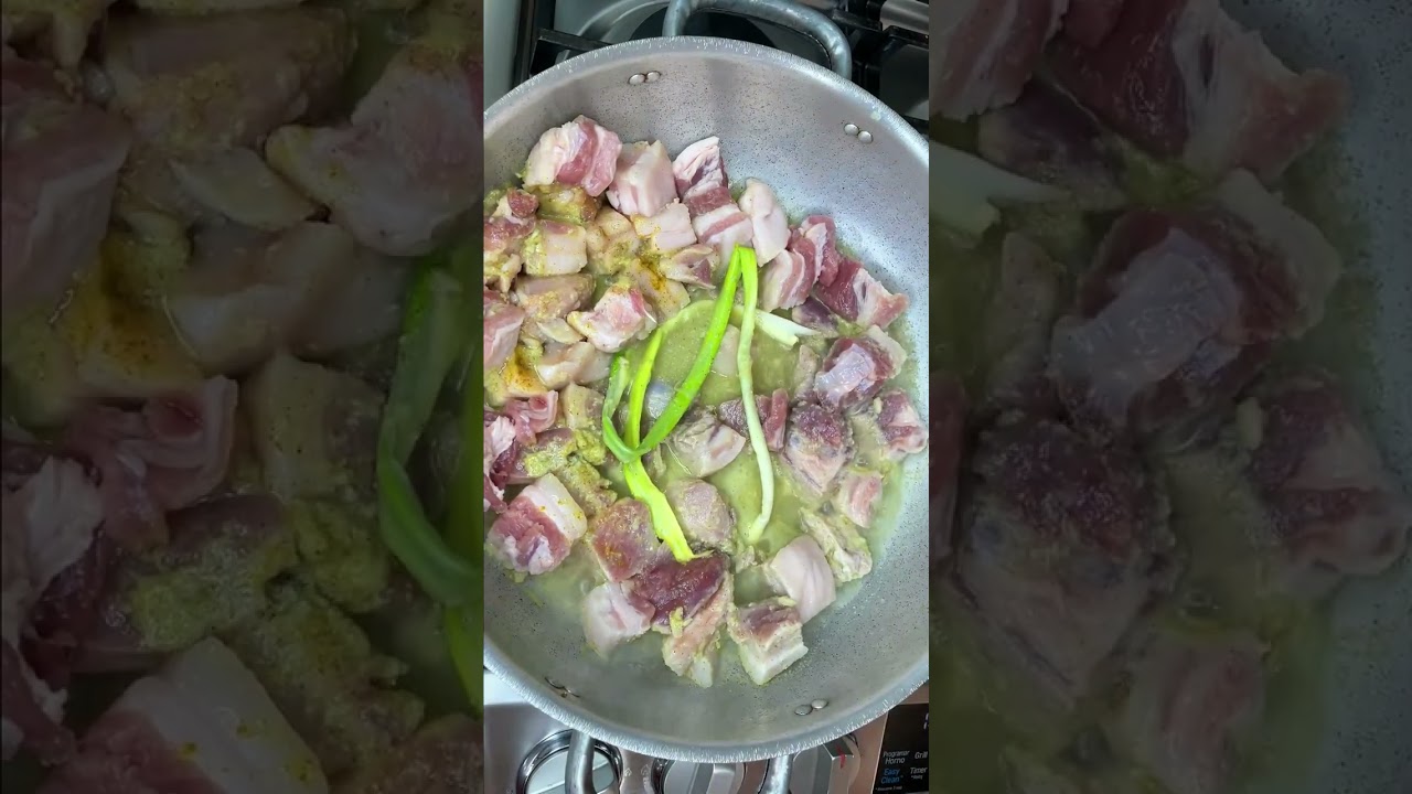 Fritada de Cerdo.😋#shortsyoutubevideos