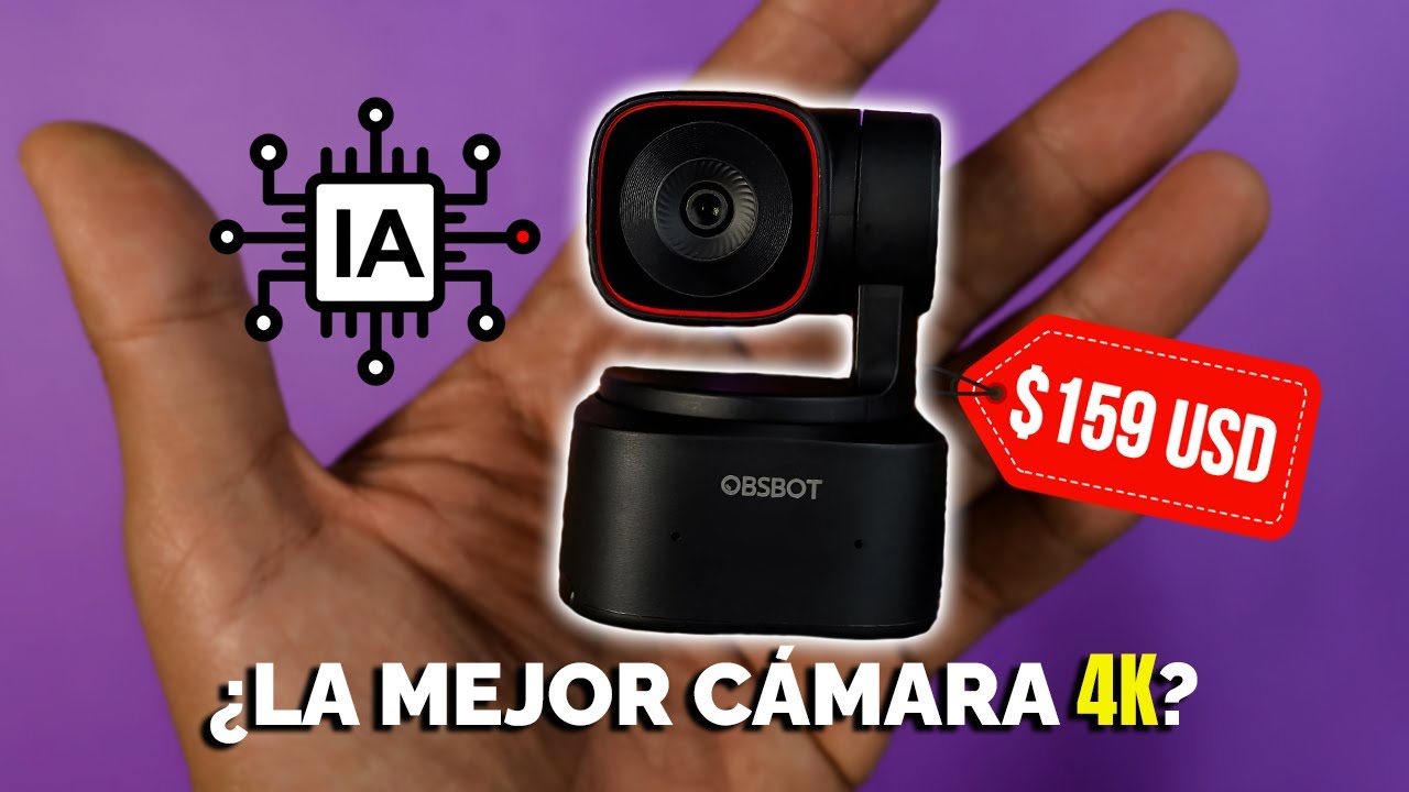OBSBOT Tiny 2 Lite ¿La cámara 4K con IA más económica del mercado?